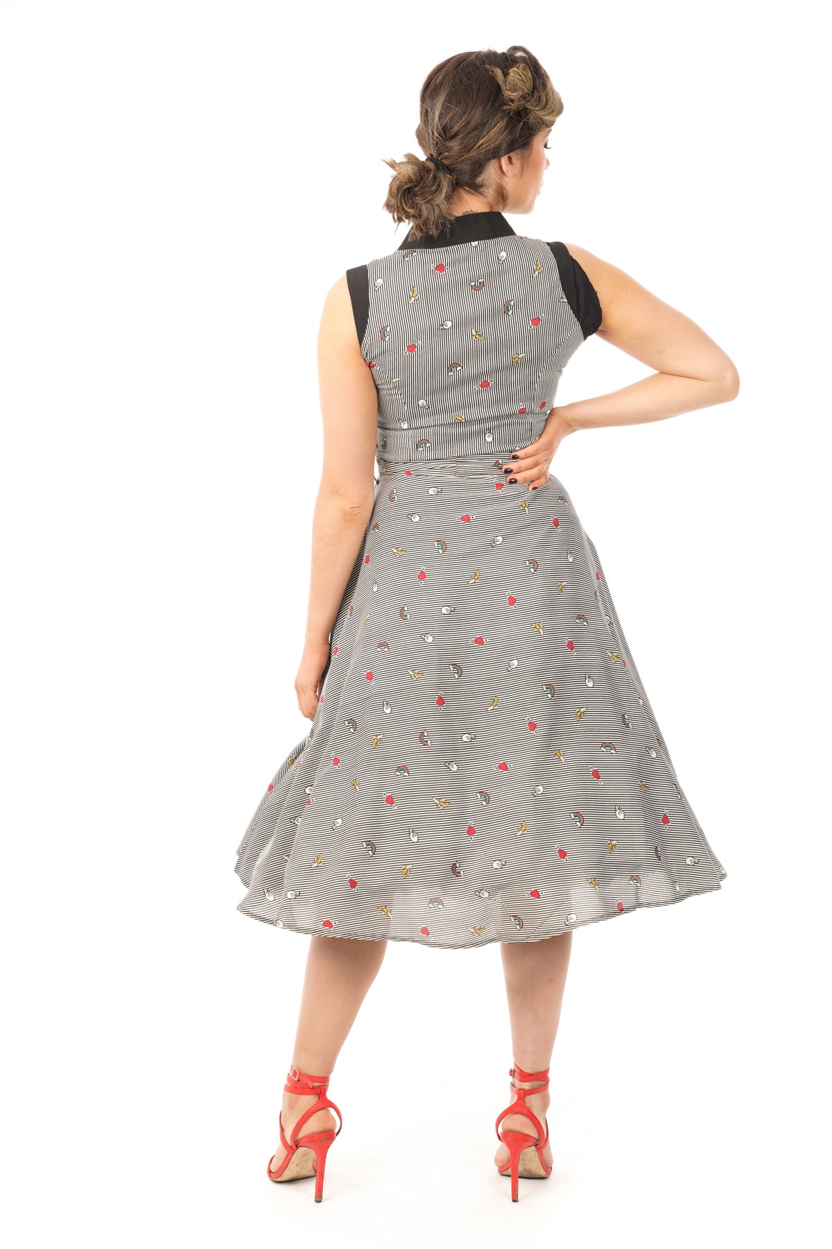 Retro Vintage inspired 1950's Midi Dress -  Pack of 10